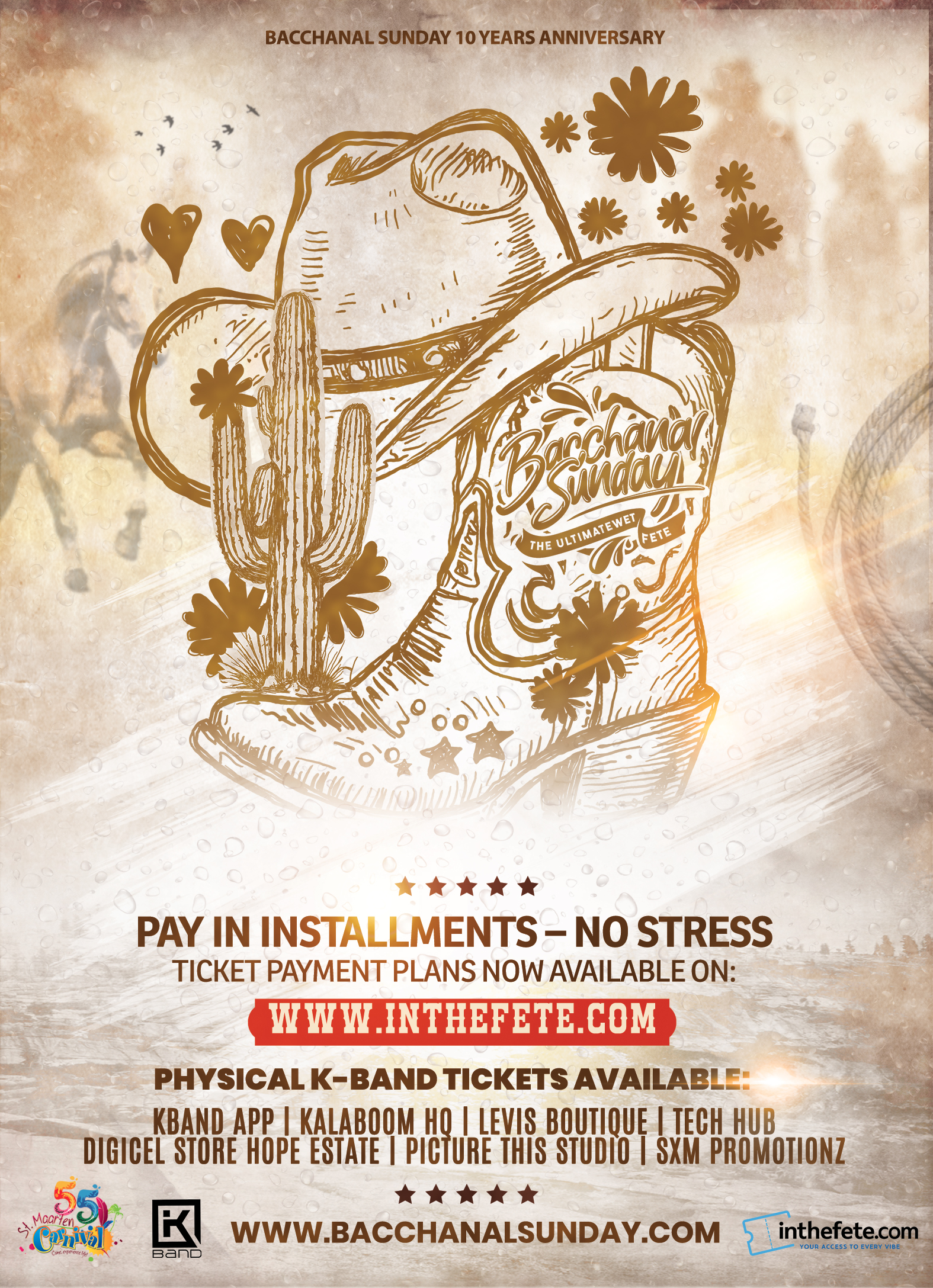 BACCHANAL SUNDAY - 10 YEARS ANNIVERSARY