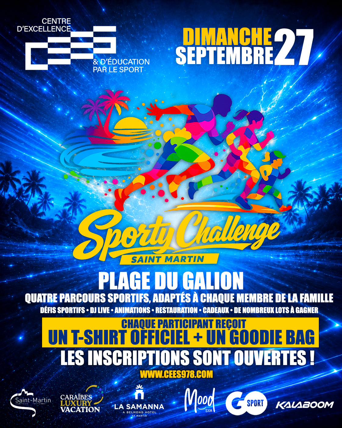 SPORT CHALLENGE SAINT MARTIN  flyer